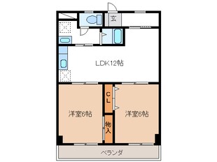 ハイツ田代の物件間取画像